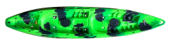 Feelfree Gemini Sport Family Tandem Double Sit On Top Kayak Green Flash Lime Camo Limited Edition Colour