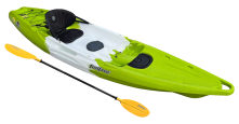 Deluxe Package For Feelfree Juntos Sit On Top Kayak, With A Deluxe Seat And Glass Shaft Day Tourer Paddle