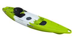 Feelfree Juntos Sit On Top Kayak For 1 Adult And 1 Child In Lime White