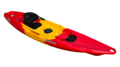 Feelfree Juntos 1 Adult And 1 Child Sit On Top Kayak In Red And Yellow