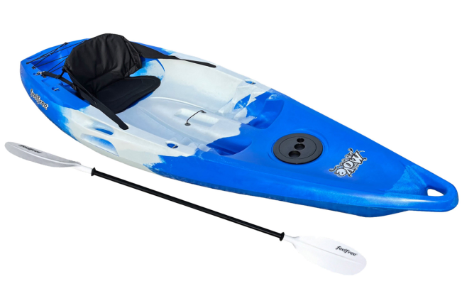 Feelfree Move Kids Sit On Top Packaged With A Feelfree Canvas Seat And Alloy Day Tourer Paddle