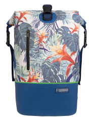 Feelfree 20 Litre Dry Tank With Tropical Colourway And Backpack Features