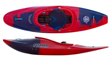Pyranha Firecracker Small Lightweight Whitewater Half Slice For River Play In All Whitewater For Sale At Norfolk Canoes UK