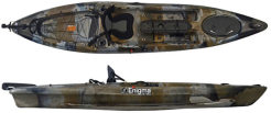 Enigma Kayaks Fishing Pro 12 1 Person Sit On Top Fishing Kayak Cheap Camo