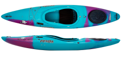 Pyranha Fusion II Crossover Kayak Stout Outfitting Cotinga Blue Colour For Sale At Norfolk Canoes UK