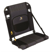 GCI Outdoors Sitbacker Chair A Metal Framed Folding Backrest Padded Canoe Seat 