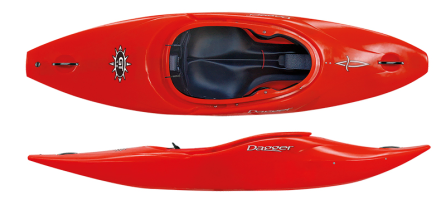 Dagger GT Series River Running Entry Level Whitewater Kayak Club Spec Red Colour