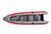 Top View Of The Gumotex Ruby XL 3 Seat Inflatable Canoe