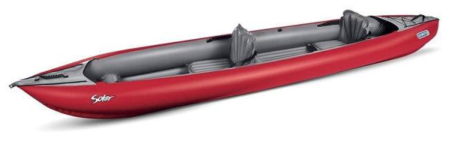 Gumotex Solar Made From Tough And Quick Drying Nitrilon - An Ideal Inflatable Kayak With 2 Seats As Standard But Room For A Family Of 3