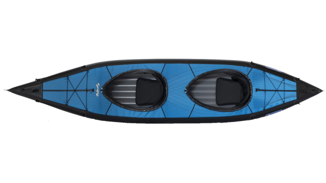 Multilayer Rubber Inflatable Kayak, Sit Inside Gumotex Inflatables