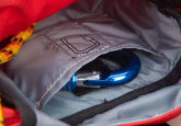 Internal Padded Carabiner Pocket For The HF Big Fish Compact Throwline