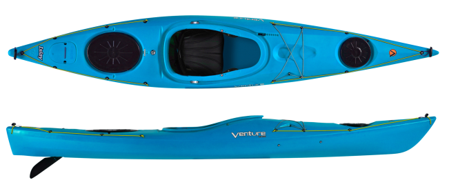 Venture Kayaks Islay 12 Short Stable Touring Kayak Tahoe Blue For Sale At Norfolk Canoes UK