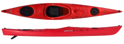 Venture Kayaks Islay 14 Scarlet Red For Sale At Norfolk Canoes UK A Mid-Length 14ft Touring Kayak