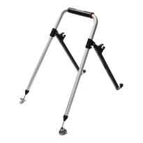 Standing support bar for Jonny Boats Bass Sit On Top Kayaks, ideal when fishing 