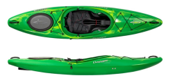 Dagger Katana Whitewater Touring Crossover Kayak Action Spec Green Smoke
