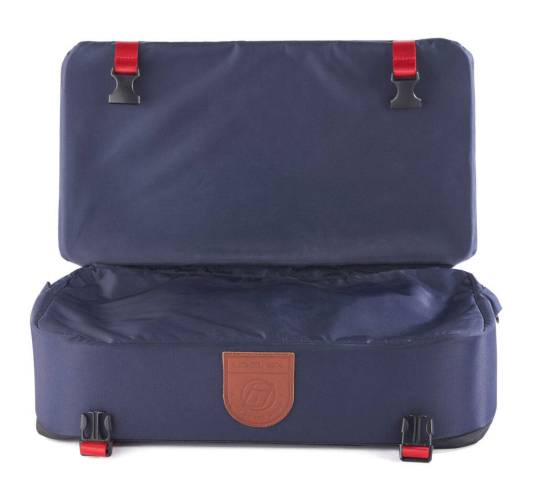 Level Six Voyageur Insulated Canoe Seat Bag & Comfort Pad Open For Sale At Norfolk Canoes  