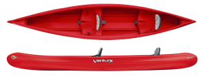 Venture Canoes Marlow Stackable Canoe With Kayak Seats An Ideal Touring Tandem Family or Rental Boat For Sale At Norfolk Canoes UK