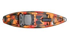 Feelfree Moken 10 Angler Fishing Sit On Top In Fire Camo