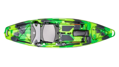 Feelfree Moken 10 Angler Stable Fishing Kayak In Green Flash