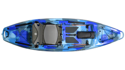 Stable Sit On Top Feelfree Moken 10 Angler Fishing Kayak In Ocean Camo