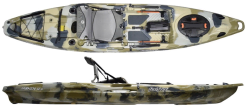 Feelfree Moken 12.5 V2 Stalbe Sit On Top Angler Kayak In Desert Camo Army