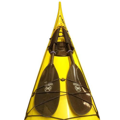 Northwater Paddle Scabbards On Deck With Paddles Secured For Sale At Norfolk Canoes 