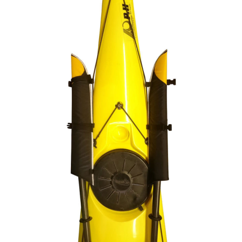 Northwater Paddle Scabbards Open For Entry Into The Front Hatch 