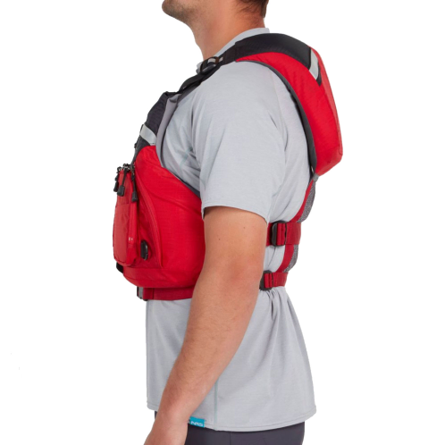 NRS C-Vest High Backed Buoyancy Aid Worn With Free Feeling Fitting On Sale At Norfolk Canoes  