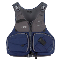 NRS Chinook PFD Navy - High Backed Fishing PFD On Sale At Norfolk Canoes UK