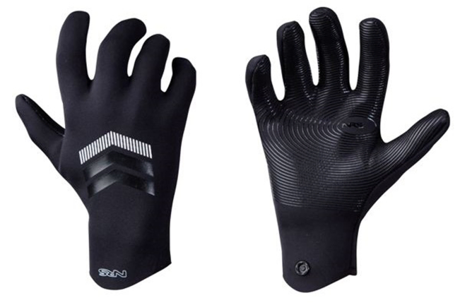 NRS Fuse Gloves, Super Thin Neoprene Paddle Sports Gloves With A Heat Retaining Titanium Layer
