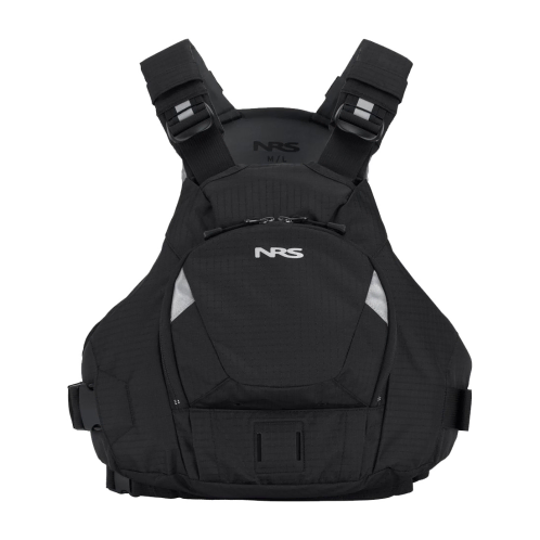 Unrestrictive Fitting NRS Ninja Buoyancy Aid In Black With Easy Side Clip Entry 