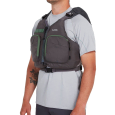 NRS Wrangler Charcoal High-Backed PFD Perfect For Kayak Fishing On Sale At Norfolk Canoes UK 