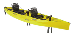 Hobie Oasis Tandem Sit On Top Pedal Drive Kayak Seagrass Green