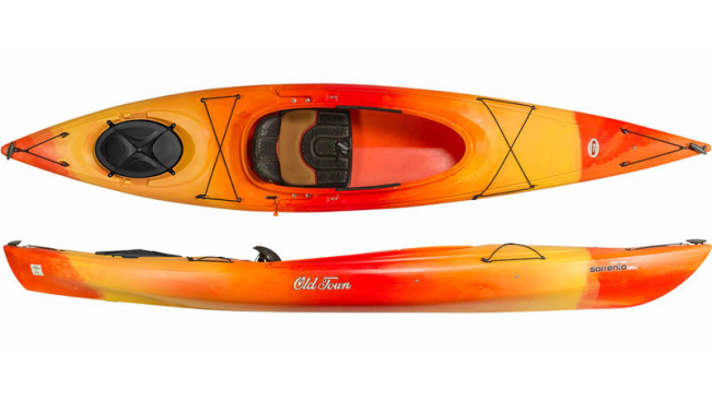 Old Town Sorento 126SK Large Cockpit Touring Kayak Sunrise For Sale At Norfolk Canoes 