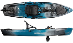 Old Town Sportsman 120 PDL Pro - Storm Blue Pedal Drive Fishing Sit On Top Kayak For Sale At Norfolk Canoes 