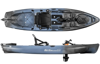 Old Town Sportsman 120 PDL Steel Camo Fishing Pedal Drive Sit On Top Kayak On Sale At Norfolk Canoes 