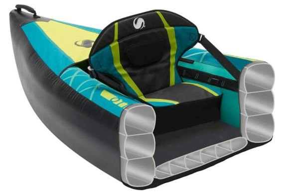 The Sevylor Ottawa inflatable kayak has 3 main bladders