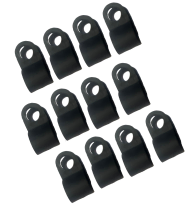 P-Clip Cord & Bungee Fixings For Open Canoes, SUPs or Kayaks Packs of 12 For Sale 
