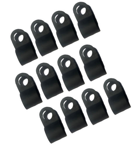 P-Clip Cord & Bungee Fixings For Open Canoes, SUPs or Kayaks Packs of 12 For Sale 