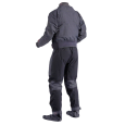 Palm Cascade Mens Suit - Jet Grey + Black Back View On Sale At Norfolk Canoes UK