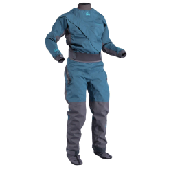 Palm Cascade Womens Drysuit Pine + Jet Grey Designed For Ladies Paddling On Sale At Norfolk Canoes UK