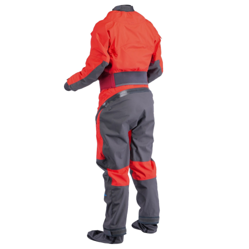 Palm Cascade Womens Suit For Canoeing, Kayaking & SUPing With Front Zip Entry Back View From Norfolk Canoes 