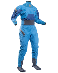 Palm Fuse Action Womens or Ladies Whitewater General Purpsose Canoeing and Kayaking Drysuit Navy/Mid Blue For Sale At Norfolk Canoes UK