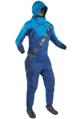 Palm Fuse Adventure Mens and Ladies Canoeing and Kayaking Drysuit Navy Mid Blue or Blue/Dark Blue For Sale At Norfolk Canoes UK