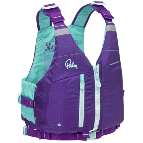 Palm Meander Womens Ladies Fit Buoyancy Aid For Kayaking, Canoeing & Paddle Boarding Purple