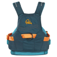 Palm Riff Rescue PFD Pine Rear Back View With Rescue Harness & O-Ring 
