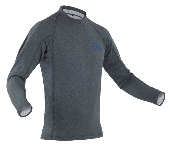 Palm Tsangpo Crew Neck Top - Long Sleeved, super sofft, lightweight & stretchy thermal dry top made from Pontetorto Material with no seams under arms to eliminate chafing.