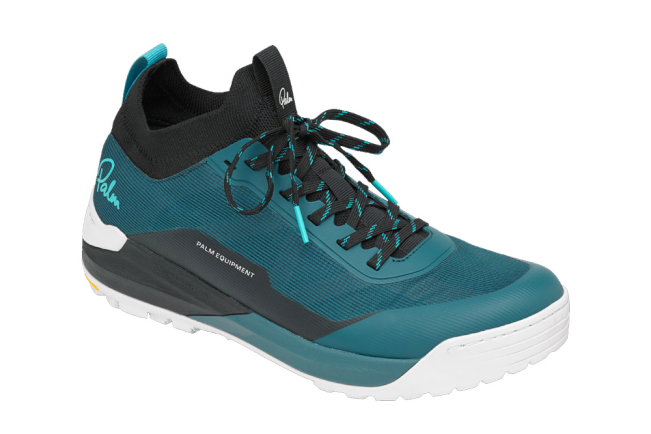 Lightweight and breathable paddling shoe with a grippy Vibram Sole, perfect for navigating the tricky terrain around Whitewater