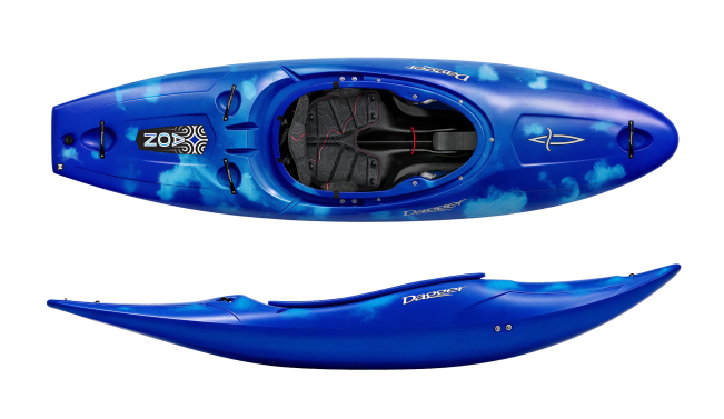 Palm x Dagger Aon Action Plus Blue Smoke Whitewater River Runner Kayak On Sale At Norfolk Canoes UK 