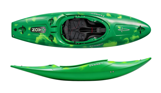 Palm x Dagger Aon Action+ Green Smoke Whitewater River Running Kayak For Sale At Norfolk Canoes UK